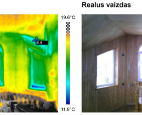 Pastatų sandarumo bandymai - Termovizija prieš įsigyjant būstą ir po įsigijimo. - 2