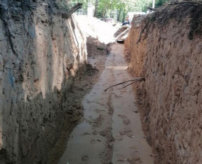 Drenažas. Melioracija. Lietus. Kanalizacija.el. Žemes darbai / Zilva / Darbų pavyzdys ID 3173561