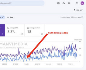 #1 Google Ads Reklama, Google Seo, Ai Seo ir Google Maps Seo / Vilius Jankeliūnas | MB Manvi Media / Darbų pavyzdys ID 3252599