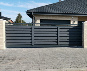 Tvoros pamatai, betonavimas - Kiemo vartai, tvoros - 3