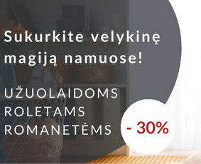 Roletai, Romanetės, Užuolaidos, Žaliuzės - Vilnius, Klaipėda / UAB REGILA BALTIC / Darbų pavyzdys ID 3275509