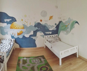 Knygų iliustravimas, sienų piešiniai / Ieva Žilytė / Darbų pavyzdys ID 1023331