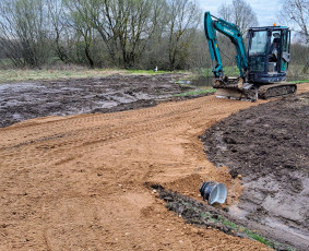 Inžinerinių tinklų įrengimas - Žemės kasimo darbai. Mini ekskavatoriaus paslaugos. - 2