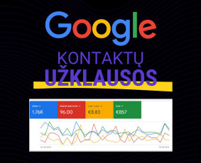 Google reklama. Reklamų kūrimas ir valdymas.