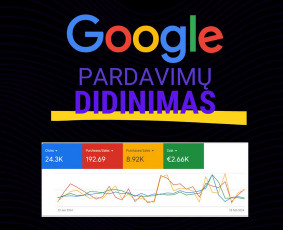 Google reklama. Reklamų kūrimas ir valdymas.