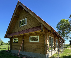 Medinių namų dažymas (Išskirtinės rekomendacijos) / Kunset namų dažymas / Darbų pavyzdys ID 3476842