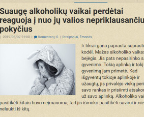Tekstai / Soc. tinklų įrašai / Pranešimai žiniasklaidai / Kita Koja MB / Darbų pavyzdys ID 3493648