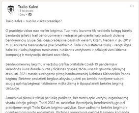 Tekstai / Soc. tinklų įrašai / Pranešimai žiniasklaidai / Kita Koja MB / Darbų pavyzdys ID 3491934