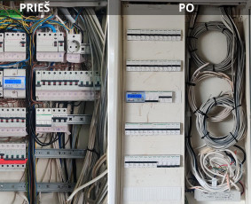 Elektrikas - Nuotėkio relės pajungimas - 3 Nuotėkio relės pajungimas - Elektrikas - 3