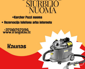 Plaunamo Karcher, Garu Siurblio Nuoma - Įvairios technikos nuoma - 3 Įvairios technikos nuoma - Plaunamo Karcher, Garu Siurblio Nuoma - 3