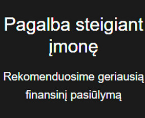 Pilna apskaita nuo 49 Eur/mėn.* / Patikima buhalterė MB / Darbų pavyzdys ID 3247241