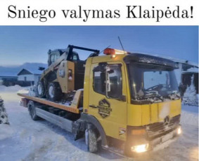 Automobilio užvedimas - Tralas I&scaron; Klaipėdos - 1