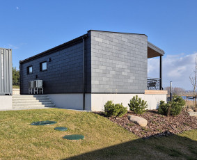 Sodo, mediniai nameliai - Statybos darbai - nuo idėjos iki realizacijos - 2