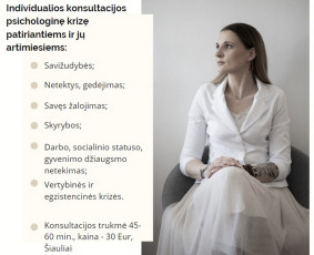 Psichologė Jovita Karnišauskienė - Psichologo konsultacija - 1 Psichologo konsultacija - Psichologė Jovita Karnišauskienė - 1