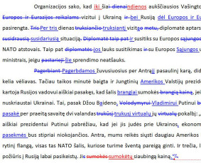 Tekstų kalbos redagavimas ar (ir) korektūra - Knygų redagavimas - 1 Knygų redagavimas - Tekstų kalbos redagavimas ar (ir) korektūra - 1