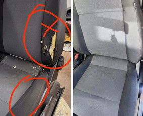 Automobilių tiuningas - Automobilių lubų taisymas, sėdynių remontas ir dažymas - 1