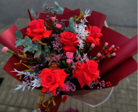 Švenčių Dekoravimas, Floristė, Gėlių Pristaymas, Prenumerata / Gėlių voratinklis / Darbų pavyzdys ID 3787010