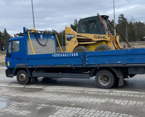 Bobcat, Tech. pagalba kelyje, sniego valymas - Krautuvų nuoma - 1 Krautuvų nuoma - Bobcat, Tech. pagalba kelyje, sniego valymas - 1