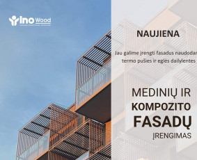 Dailylenčių kalimas - Inowood - terasos, fasadai, tvoros i&scaron; kompozito - 1
