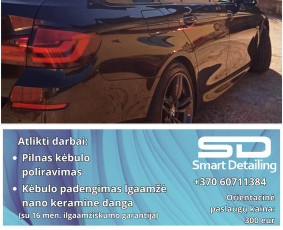 Poliravimas, cheminis valymas , nano-keraminė danga / Smart Detailing | Klaipėda / Darbų pavyzdys ID 3884044