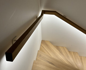 Statybos, apdaila - Laiptų pakopų ir turėklų gamyba, bei montavimas. - 1