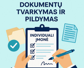 Profesionali buhalterinė apskaita ir finansų tvarkymas - Individualios įmonės dokumentų tvarkymas ir pildymas - 1 Individualios įmonės dokumentų tvarkymas ir pildymas - Profesionali buhalterinė apskaita ir finansų tvarkymas - 1