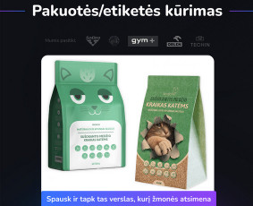 Top +350 įmonių pasitikėjo. Sukursime dizainą, kuris veikia! - Produktų pakuočių, etikečių kūrimas - 2 Produktų pakuočių, etikečių kūrimas - Top +350 įmonių pasitikėjo. Sukursime dizainą, kuris veikia! - 2