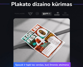 Top +350 įmonių pasitikėjo. Sukursime dizainą, kuris veikia! - Plakatų maketavimas - 1 Plakatų maketavimas - Top +350 įmonių pasitikėjo. Sukursime dizainą, kuris veikia! - 1