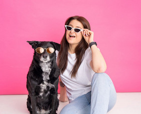 Fotosesija fotostudijoje - Augintinių ir jų šeimų fotografija - 3