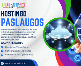 Nuo Jūsų idėjos iki veikiančio projekto vos vienas žingsnis - Svetainių talpinimas (Hosting) - 2 Svetainių talpinimas (Hosting) - Nuo Jūsų idėjos iki veikiančio projekto vos vienas žingsnis - 2