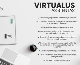 Patikimo virtualaus asistento paslaugos 24/7 - Virtualūs asistentai - 1 Virtualūs asistentai - Patikimo virtualaus asistento paslaugos 24/7 - 1