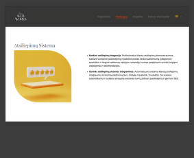 Internetinio puslapio kainą sužinokite per kelias sekundes! / Gerve Web Works / Darbų pavyzdys ID 4043611