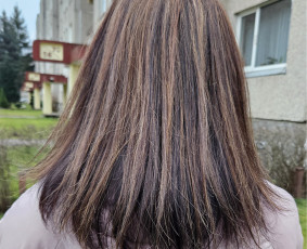 Dažymas sruogelėmis - Kirpėja / Barber - 1