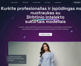 Modernios, greitos ir 100 % individualios svetainės / Loreta / Darbų pavyzdys ID 4112030