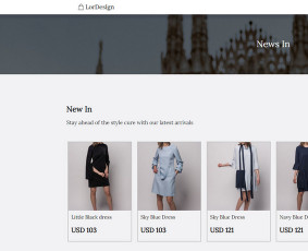 Modernios, greitos ir 100 % individualios svetainės / Loreta / Darbų pavyzdys ID 3364780