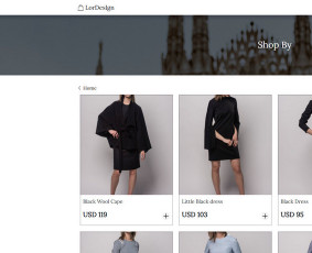 Modernios, greitos ir 100 % individualios svetainės / Loreta / Darbų pavyzdys ID 3364778