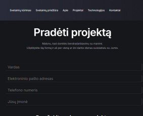 Modernios, greitos ir 100 % individualios svetainės / Loreta / Darbų pavyzdys ID 4112034
