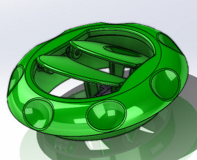 Kabinos ventiliacijos dangtelio modelis iš brėžinio Rottne F 10 B Forwarder 2012