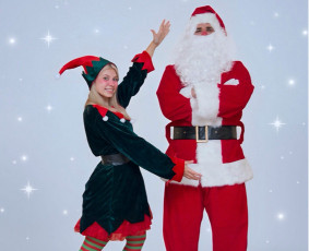 Kalėdų senelis šventėje - Animatorė Dominyka / Vaikų švenčių vedėja - 1