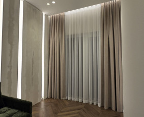 Tradiciniai amatai - Užuolaidų siuvimas audiniai bėgeliai karnizai montavimas - 4