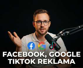 Reklamos paslaugos - Facebook, Google, Tiktok reklama - grąža paremta skaičiais - 1