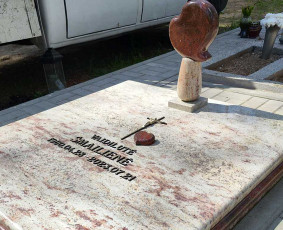 Kapų dengimas plokštėmis, paminklai, raidžių kalimas / VienuoliuAkmenys.lt / Darbų pavyzdys ID 3889842