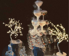 &Scaron;ampano piramidė - Premium mobilus baras - 2