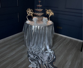 &Scaron;ampano piramidė - Premium mobilus baras - 3