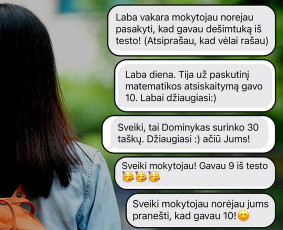 Mokymai, kursai, kalbos - Matematikos pamokos gyvai 5-8kl. jūsų namuose Kaune - 3