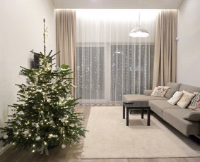 Užuolaidų siuvimas - Užuolaidų siuvimas audiniai bėgeliai karnizai montavimas - 3