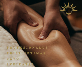 Anticeliulitinis masažas - Masažai: *Gilieji *Atpalaiduojamieji *Pagal probleminę zoną. - 1