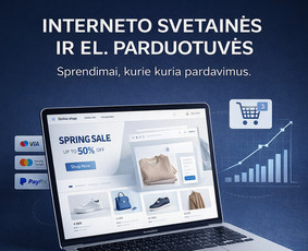 Interneto svetainių kūrimas - Svetainių kūrimas ir e. parduotuvės verslui, Di paslaugos - 1