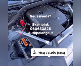 Automobilio užvedimas - UAB &bdquo;Miservis" &ndash; Tralas ir pagalba kelyje 24/7 Palangoje. - 1