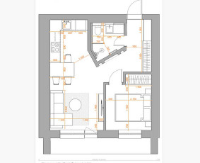 Interjero dizainas, techniniai brėžiniai / akivaizdu.studio / Darbų pavyzdys ID 4069249